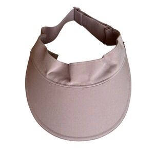 Lululemon Womens Adjustable Logo Band Visor Hat Pink One Size